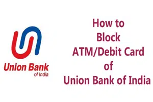 How to block union bank ATM card