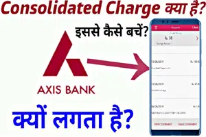consolidated charges in Axis bank
