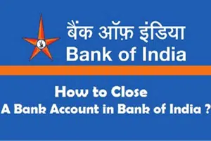 How to close Bank of India account