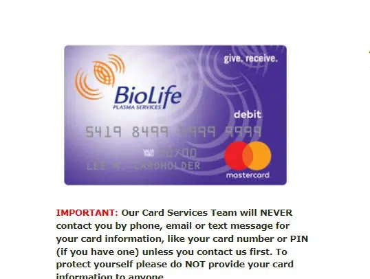 What is Biolife Card
