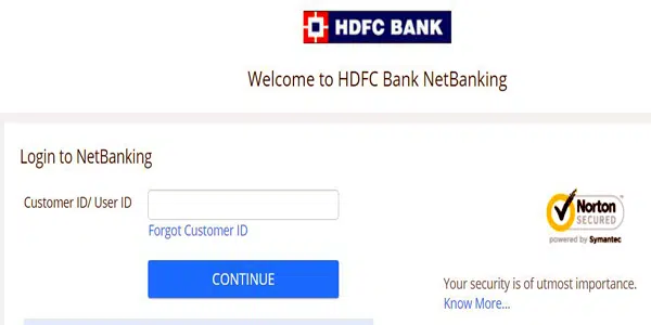 change my email id in HDFC Bank