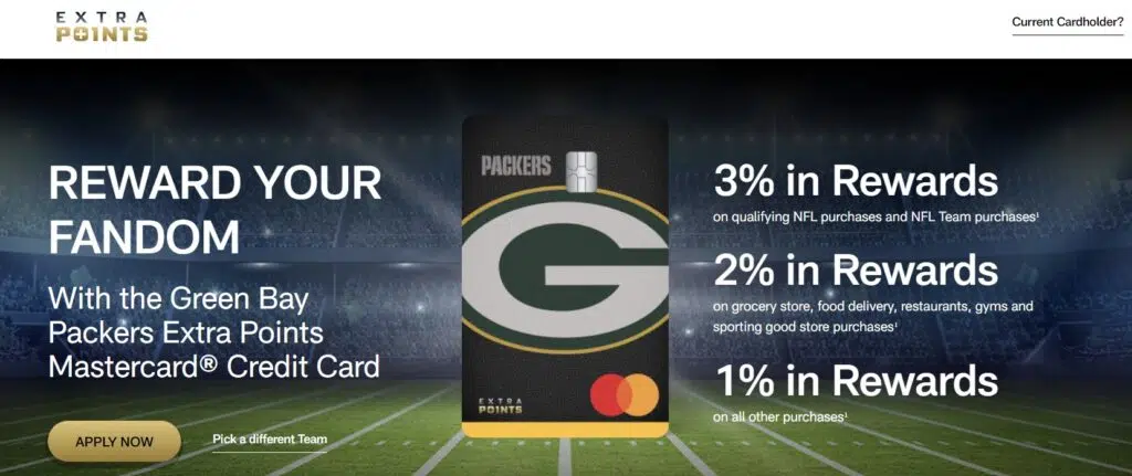 Green Bay Packers Credit Card