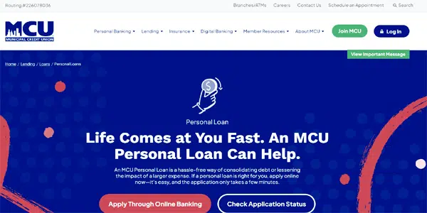 MCU Personal Loan